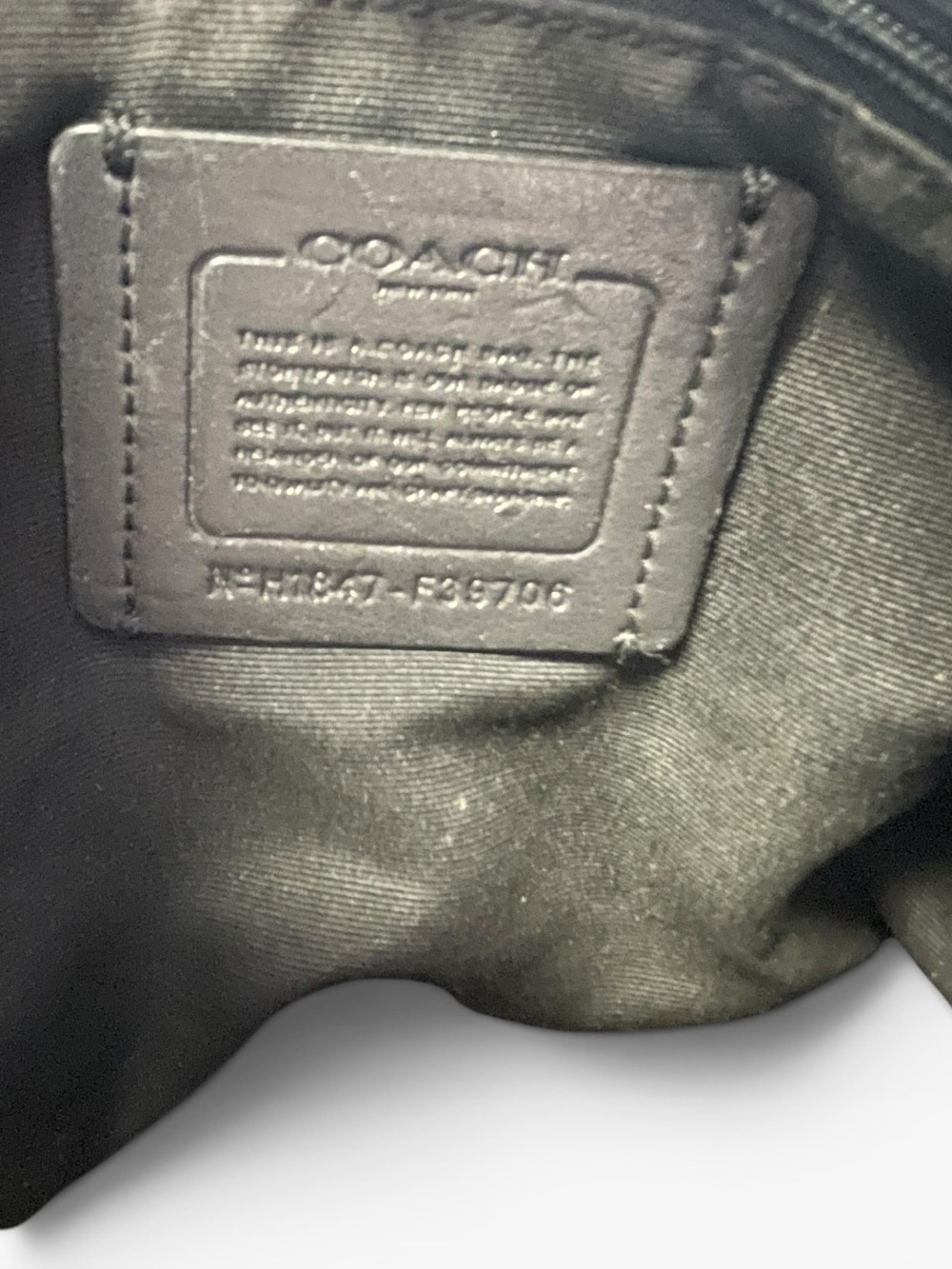 Coach Mini Bennett Satchel / Crossbody – Gunmetal Metallic Leather - Picture 4 of 13